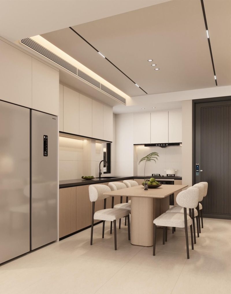 98平原木奶油风，以一种顺其自然的感觉设计出来，太美了 - 家居知识