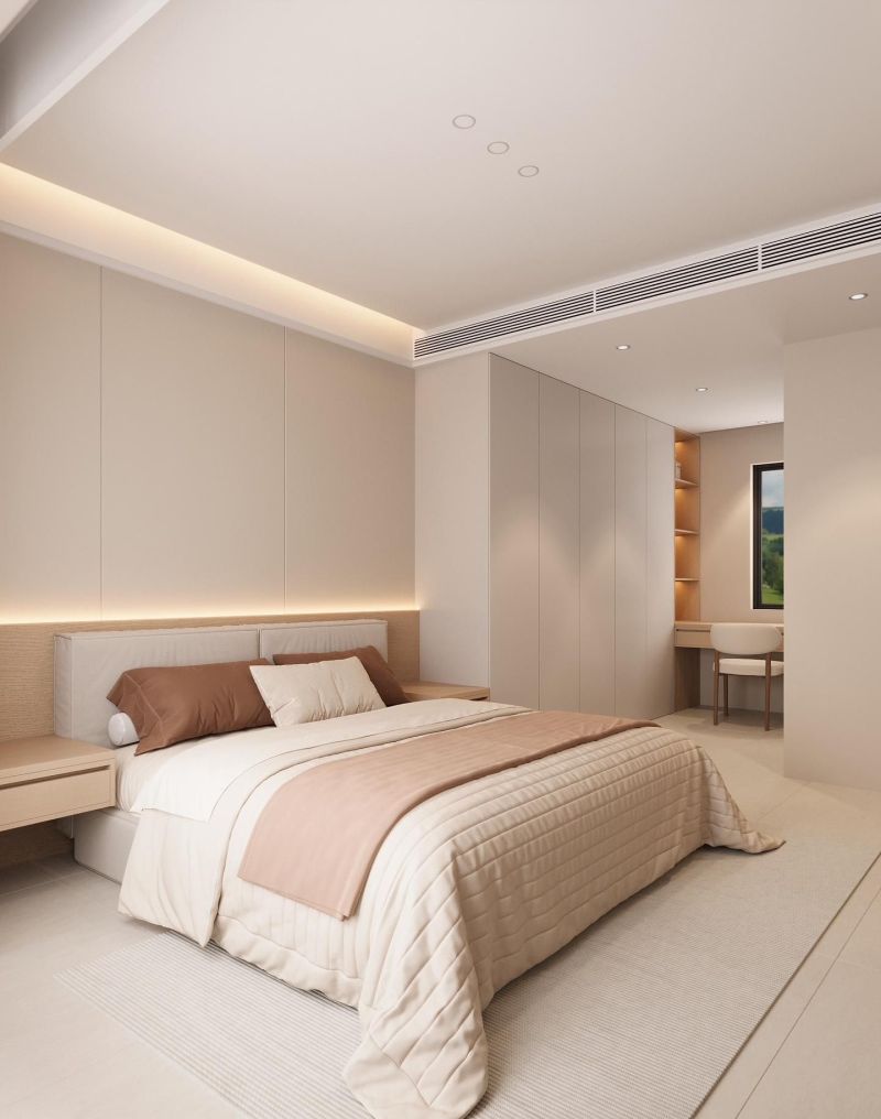 98平原木奶油风，以一种顺其自然的感觉设计出来，太美了 - 家居知识