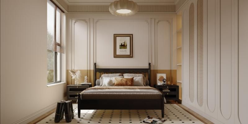 新华学府庄园125㎡法式风|中古气质，用极简线条打造优雅精致感 - 家居知识