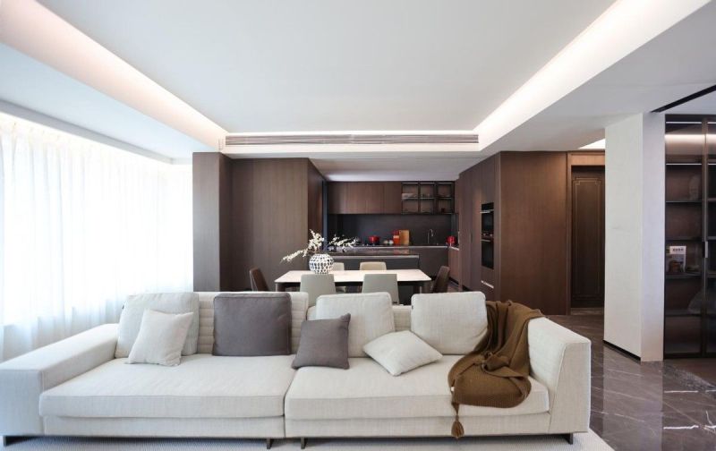 全友实景案例丨128㎡意式风，高级显贵，客餐厨一体太香了！ - 家居知识