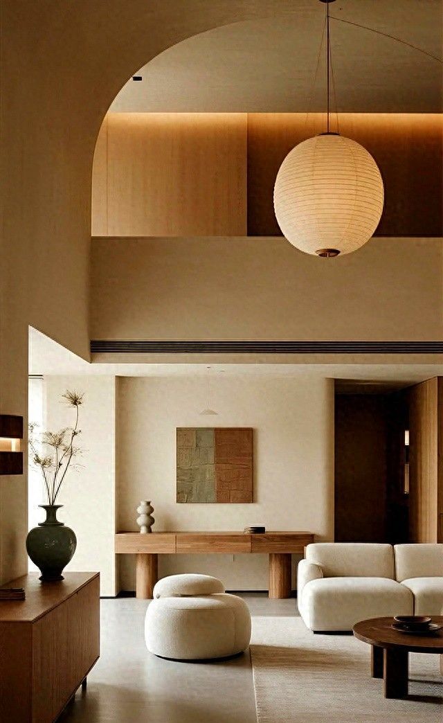 设计师阿乐以千年东方侘寂美学重塑现代极简原木风