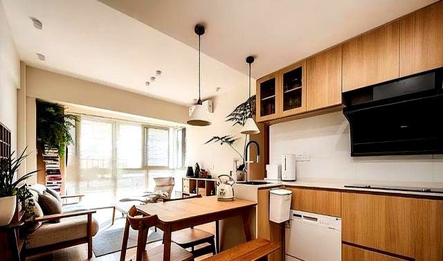 60㎡日式原木风小家走红,小户型装修典范 她的60㎡小家,因装修布置而走红,日式原木风真的很适合小户型 - 家居知识