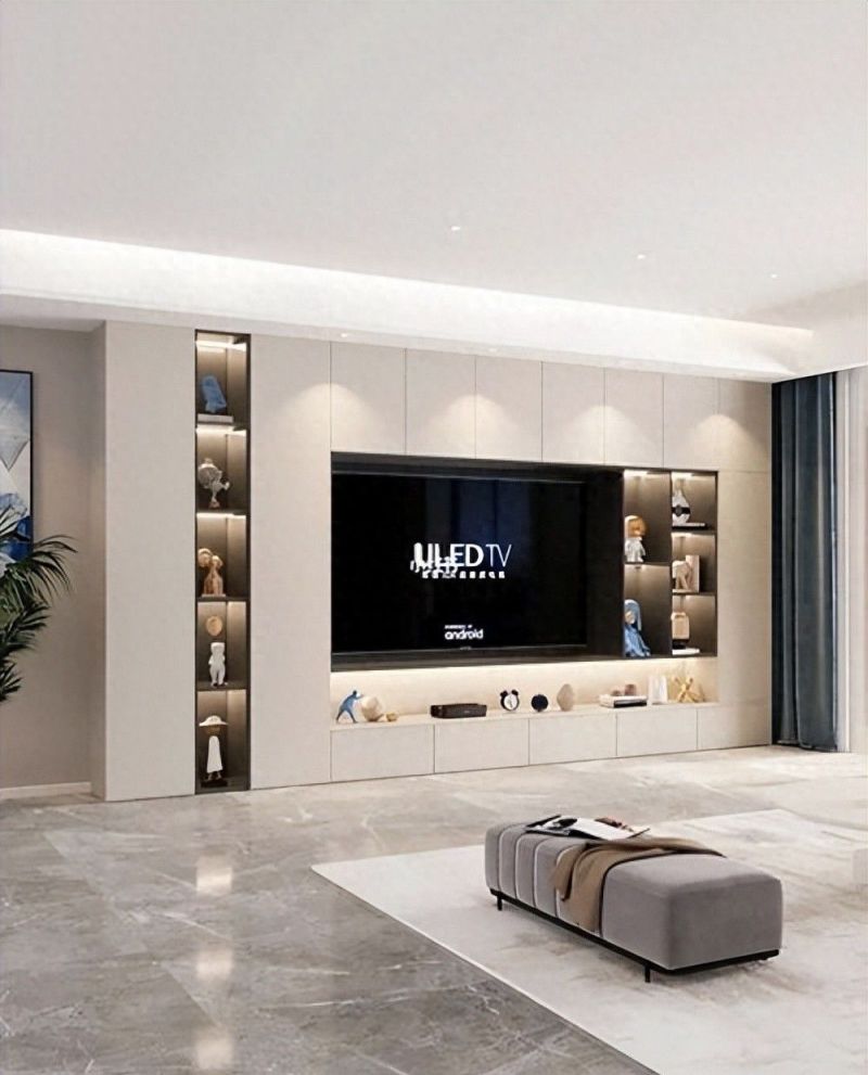 电视柜这样设计，颜值爆表！