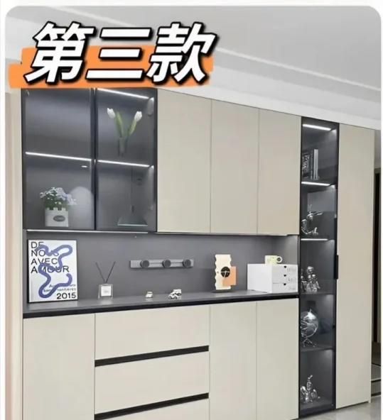 20款餐边柜酒柜设计方案，照着抄方案，看看哪款在你的审美上 - 家居知识