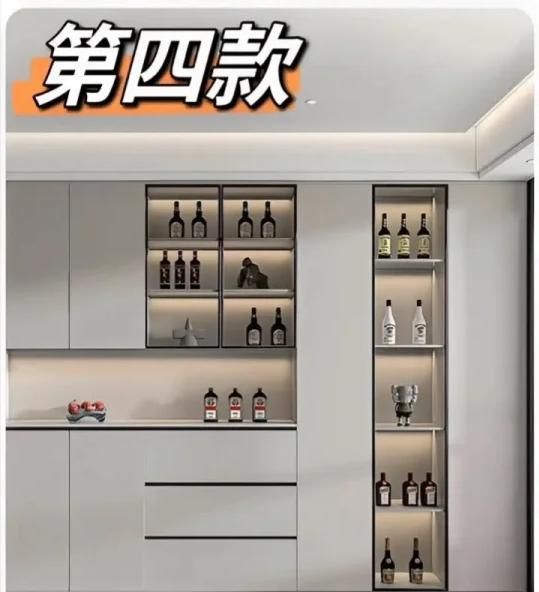 20款餐边柜酒柜设计方案，照着抄方案，看看哪款在你的审美上 - 家居知识