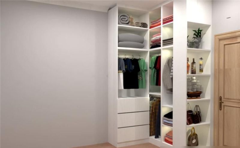 9㎡小卧室也能拥有衣帽间？小仙女们的衣帽间梦，其实很好实现 - 家居知识