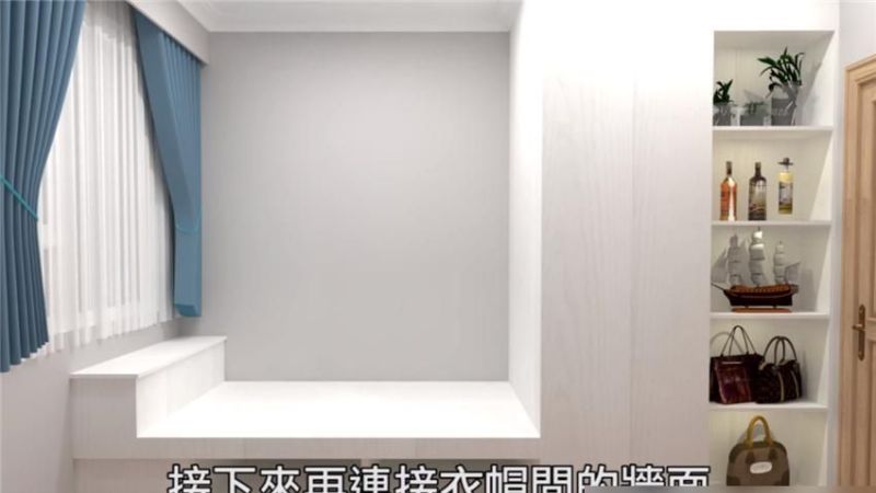 9㎡小卧室也能拥有衣帽间？小仙女们的衣帽间梦，其实很好实现 - 家居知识