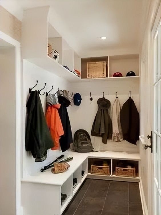 玄关改时尚衣帽间，这些人性化设计方案，你家也可以有！ - 家居知识