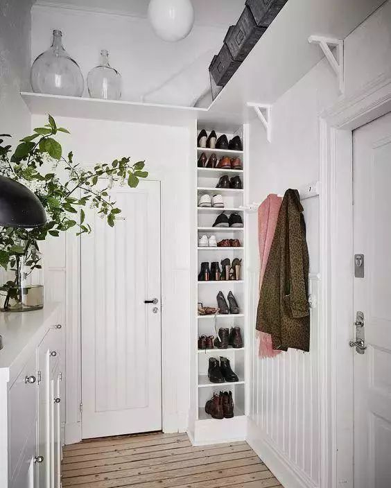 玄关改时尚衣帽间，这些人性化设计方案，你家也可以有！ - 家居知识