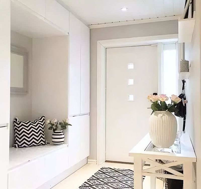 玄关改时尚衣帽间，这些人性化设计方案，你家也可以有！ - 家居知识
