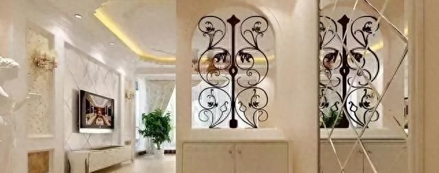 入户玄关新潮流，柜子隔断与镂空设计既美观又实用！