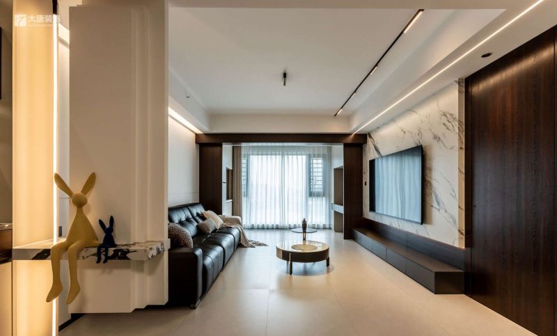 株洲装修设计：135㎡现代风格实景，一种细腻质感 - 家居知识