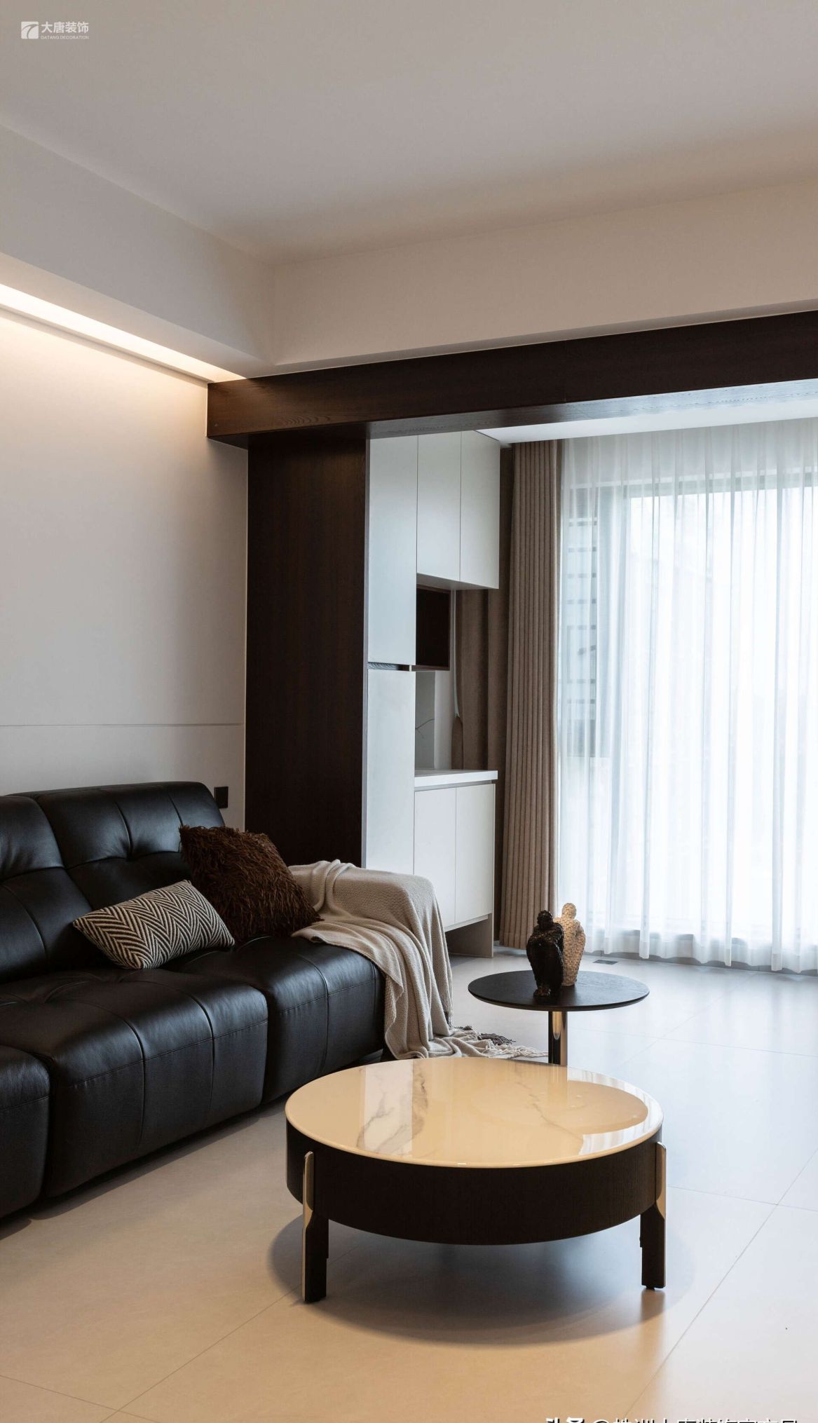 株洲装修设计：135㎡现代风格实景，一种细腻质感 - 家居知识