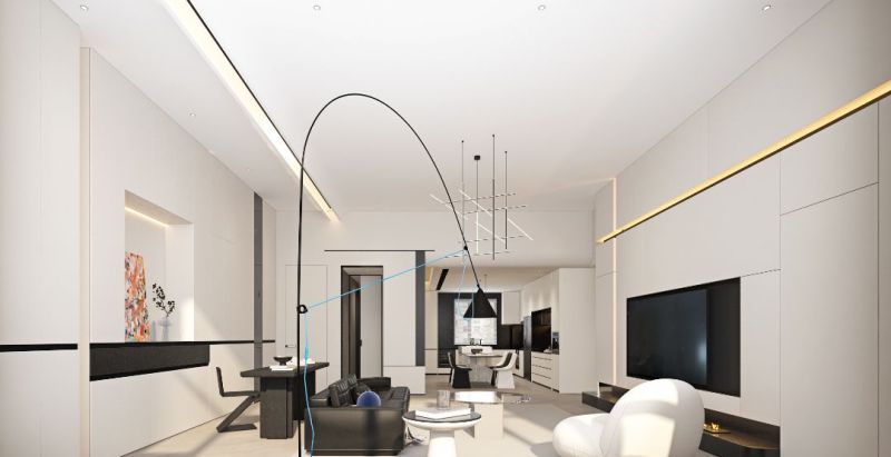 「品质案例」现代风 · 极简线条+光影层次，现代风的纯粹演绎！ - 家居知识