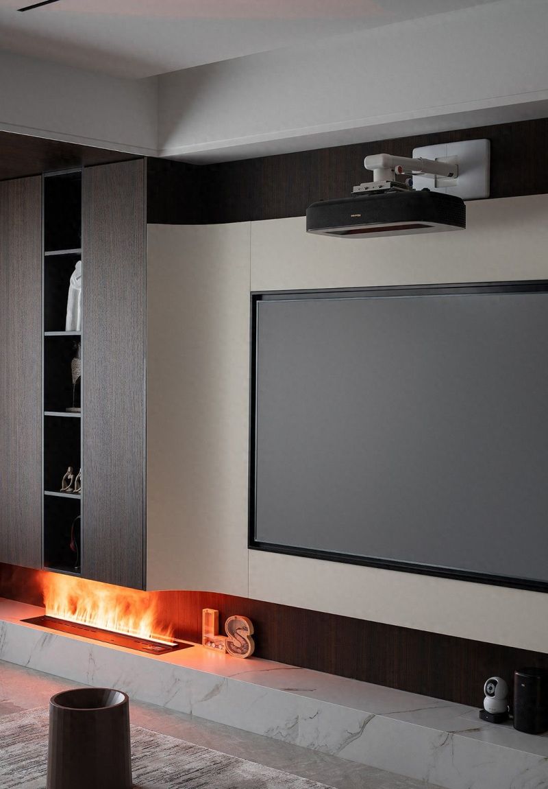 138㎡现代轻奢实景，高阶审美与多元空间的完美碰撞