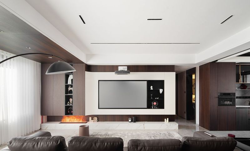 138㎡现代轻奢风实景，高阶审美被具象化，多元空间演绎不凡生活 - 家居知识