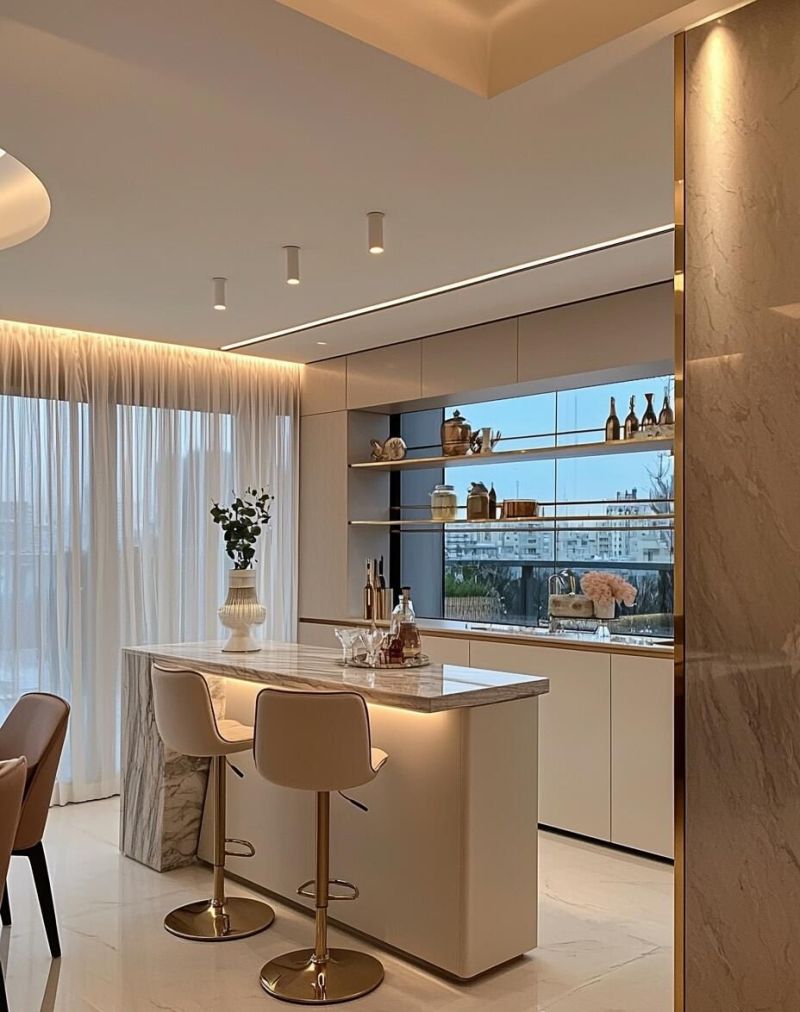 136㎡轻奢美宅,诠释可持续生活的温暖格调 温暖的136㎡轻奢,这才是可持续生活的家! - 家居知识