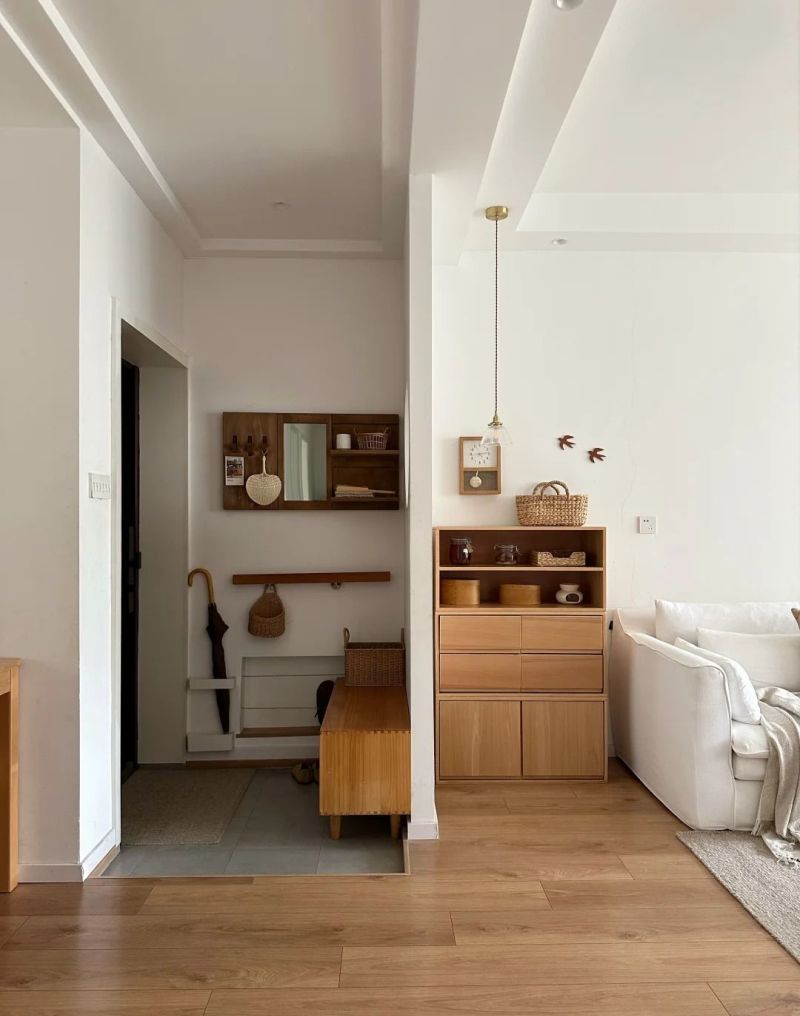 原木风小家,简约干净,每一处都透着舒适美感 家虽小,但每一处都干净,原木风的简洁,美感!让人非常舒服 - 家居知识