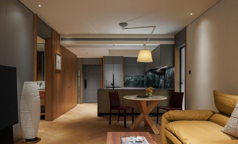 85㎡现代原木混搭之家,舒适设计挑不出毛病 这是我见过最舒心的家,面积85㎡,现代原木完美混搭,挑不出毛病 - 家居知识