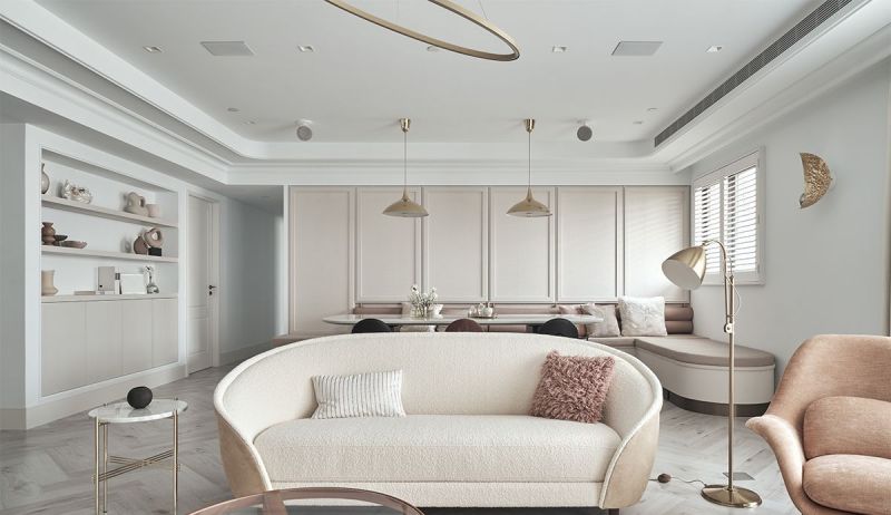 平平无奇180㎡，干净治愈！这才是最适合大平层的绝美法式风 - 家居知识