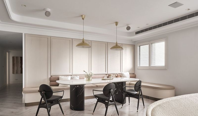 平平无奇180㎡，干净治愈！这才是最适合大平层的绝美法式风 - 家居知识