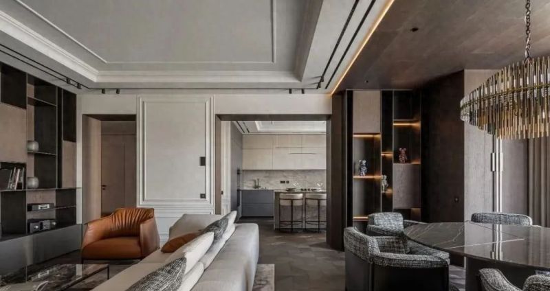 137㎡美式小资宅，优雅格调拉满生活仪式感