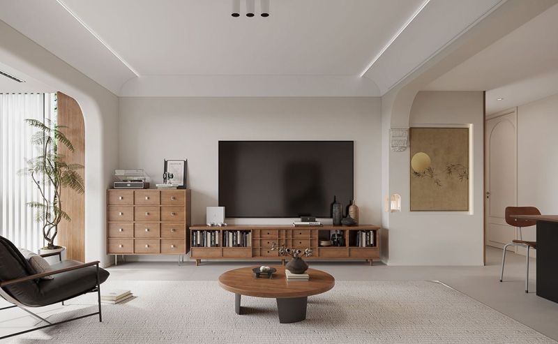 太惊艳了，110㎡中古风装修，松弛感&氛围感拿捏了 - 家居知识