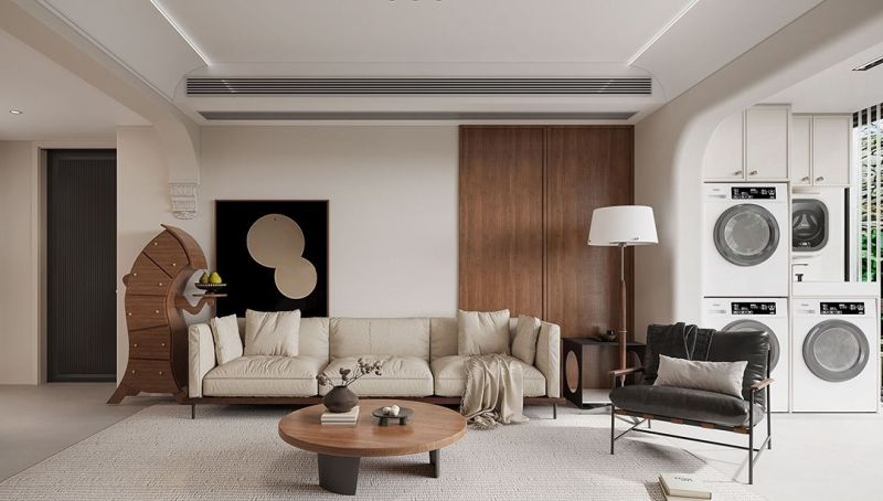 太惊艳了，110㎡中古风装修，松弛感&氛围感拿捏了 - 家居知识