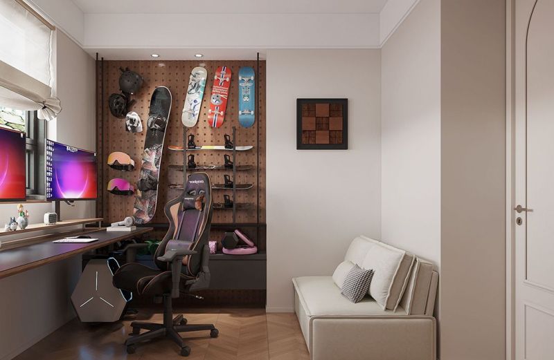 太惊艳了，110㎡中古风装修，松弛感&氛围感拿捏了 - 家居知识