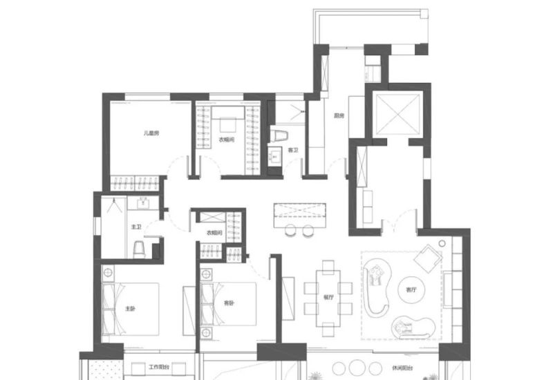 上海小夫妻123㎡的法式混搭风，米白+蓝，网友直呼：太温柔了吧 - 家居知识