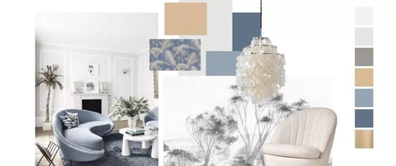 上海小夫妻123㎡的法式混搭风，米白+蓝，网友直呼：太温柔了吧 - 家居知识