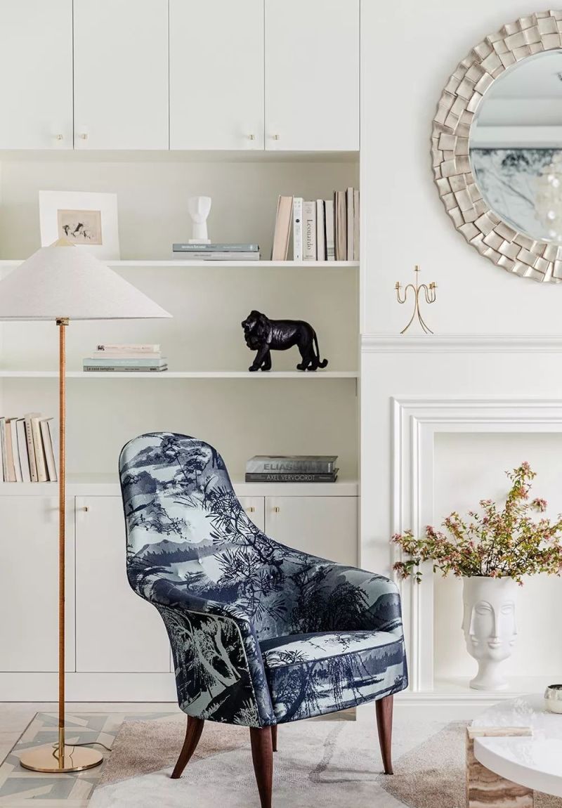 上海小夫妻123㎡的法式混搭风，米白+蓝，网友直呼：太温柔了吧 - 家居知识