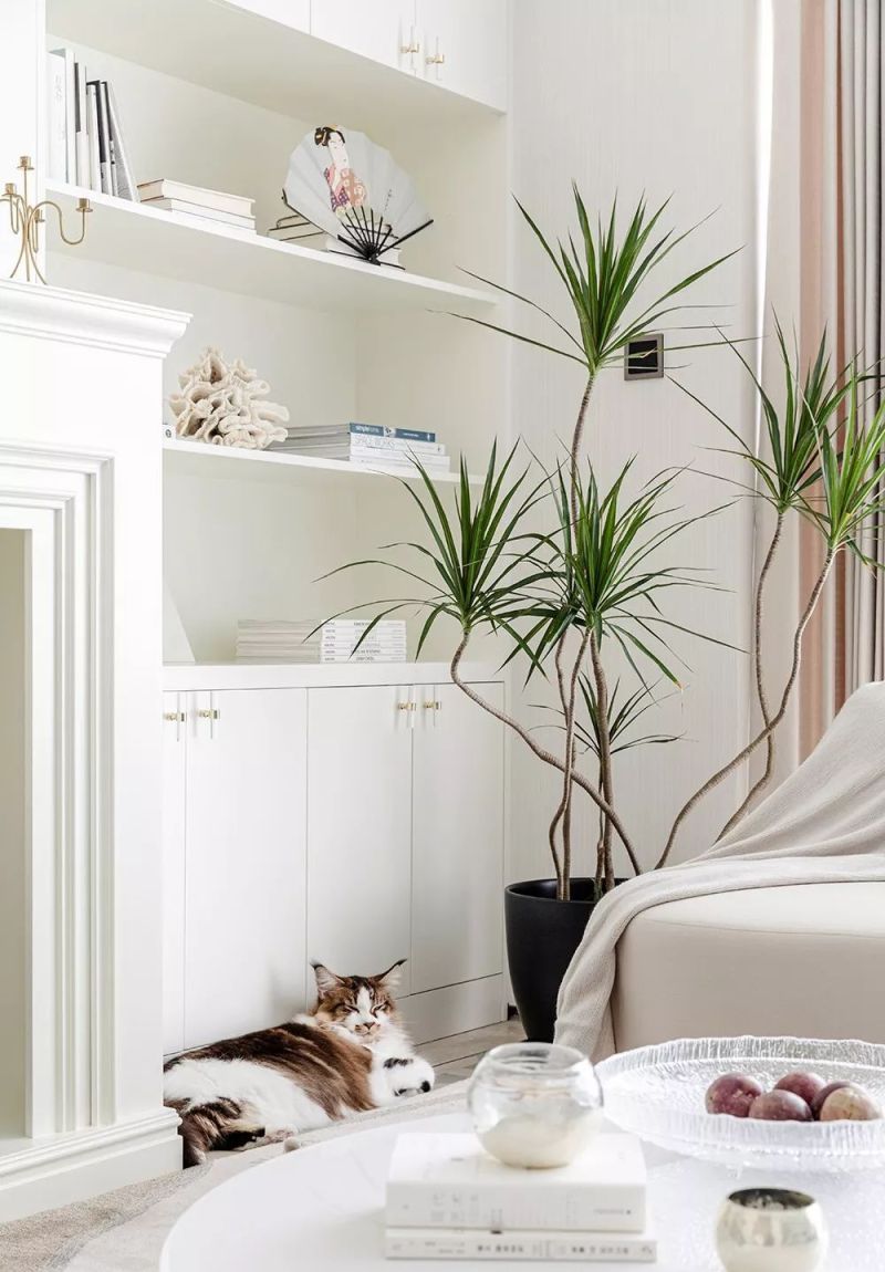 上海小夫妻123㎡的法式混搭风，米白+蓝，网友直呼：太温柔了吧 - 家居知识