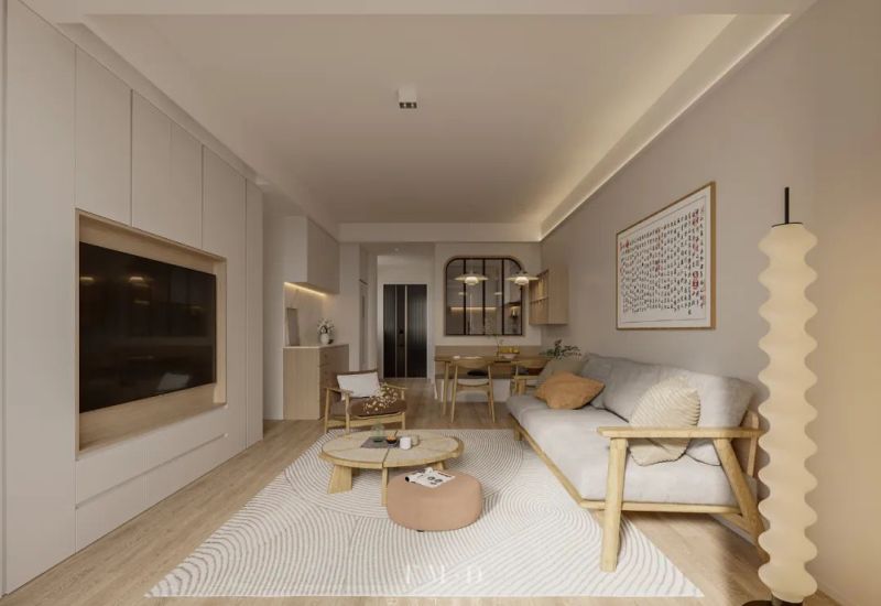 100㎡原木日式风装修,每1㎡都充满家的温馨与亮点 100㎡原木日式风装修,给你小家的温馨与舒适,每1㎡都是亮点 - 家居知识