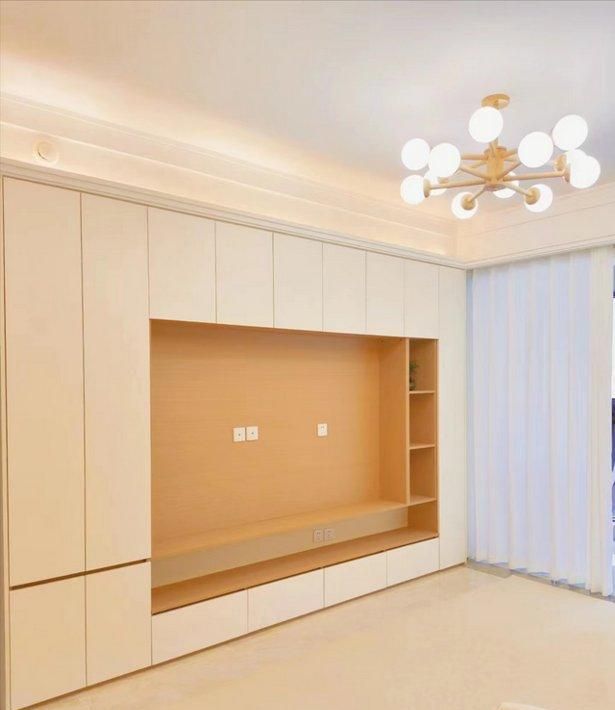 满墙电视柜多好用？看看这些成功案例,照着做能储物颜值高是真香 - 家居知识