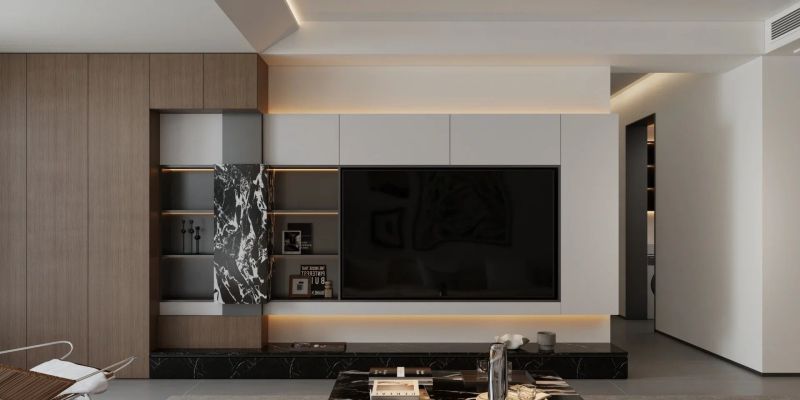 【仕寰家居】现代简约|L形餐边柜|客厅阳台一体化 - 家居知识