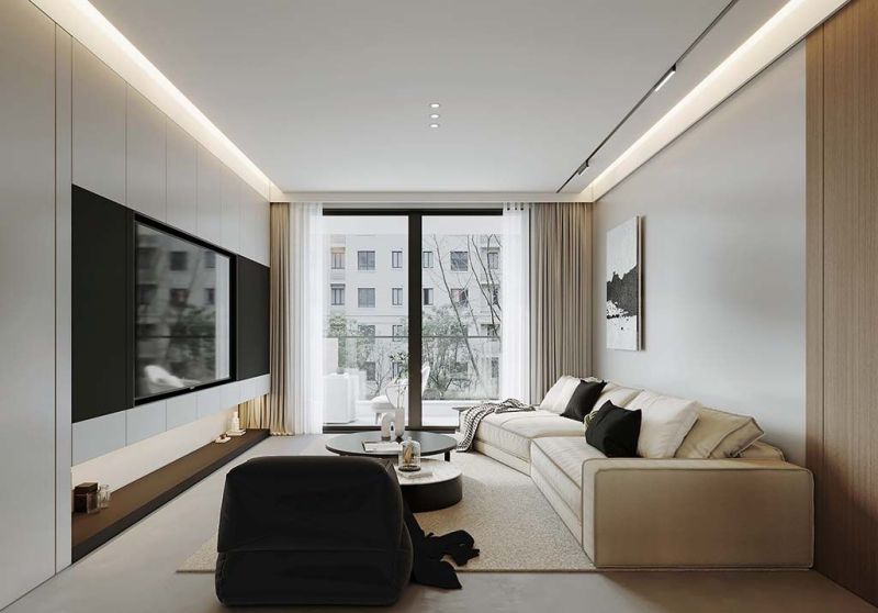 140㎡现代装修|简单到骨子里的家，越住越爱啊 - 家居知识