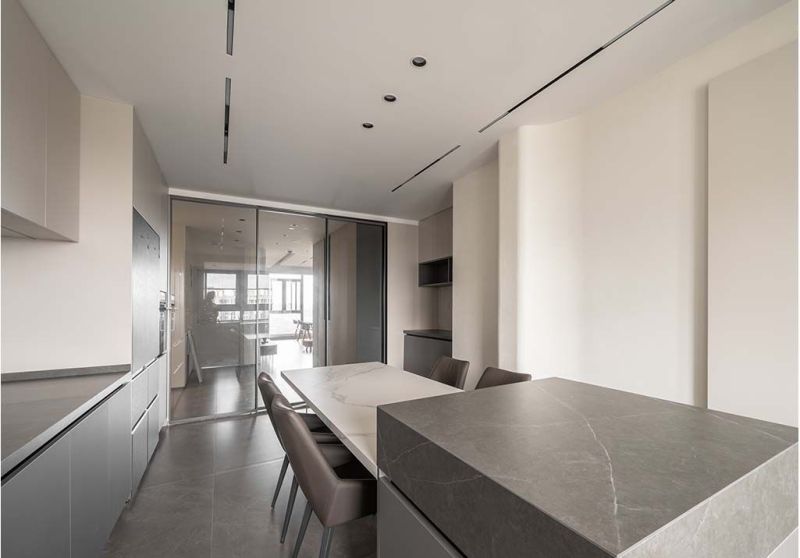 185㎡现代简约实景|回归生活本真的静谧感 - 家居知识