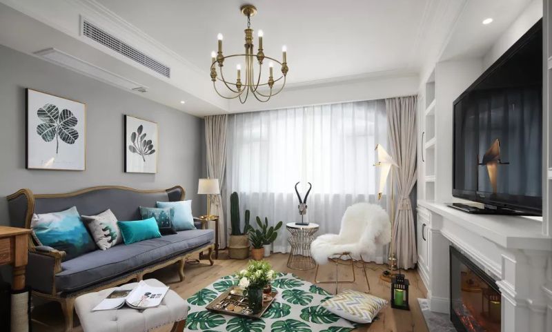 160㎡轻奢美式风：两口之家的宽敞舒适居，休闲、影音区一应俱全 - 家居知识