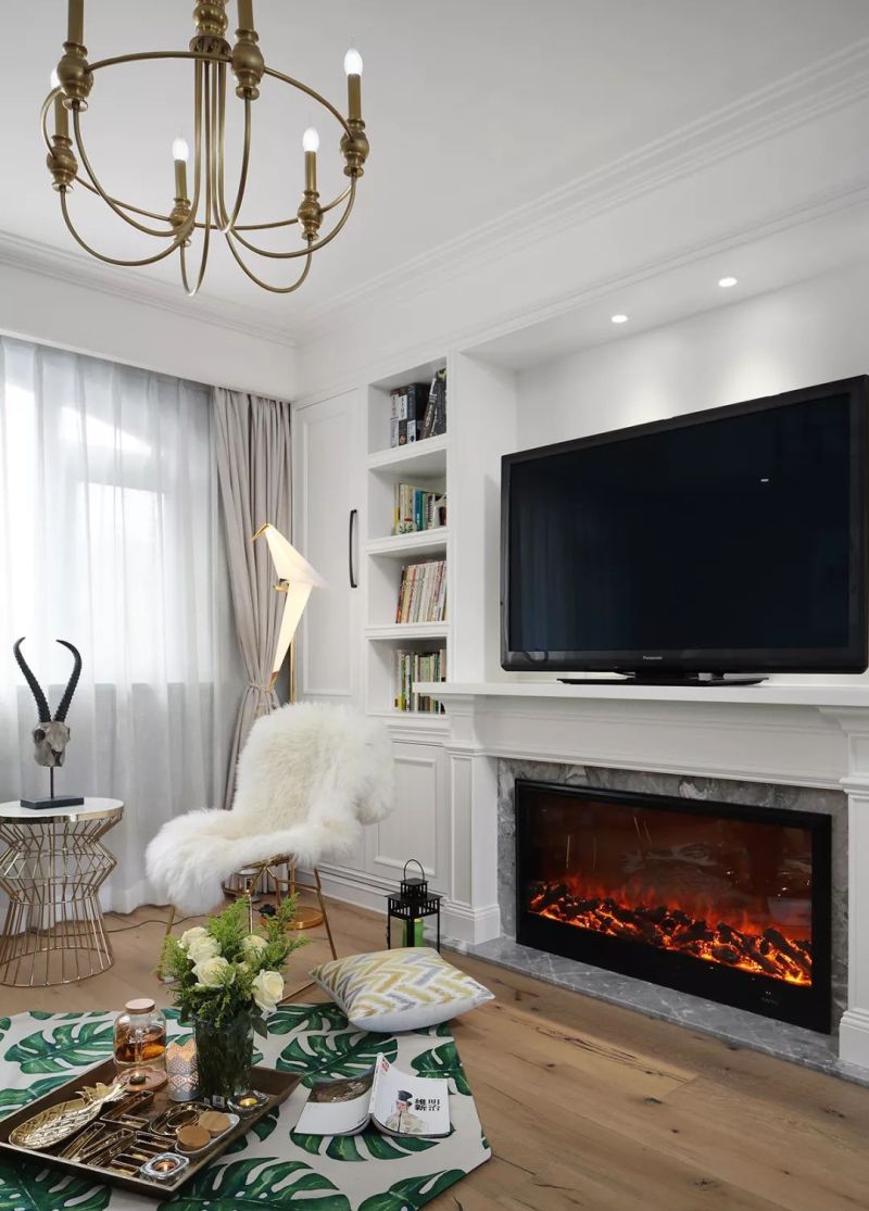 160㎡轻奢美式风：两口之家的宽敞舒适居，休闲、影音区一应俱全 - 家居知识