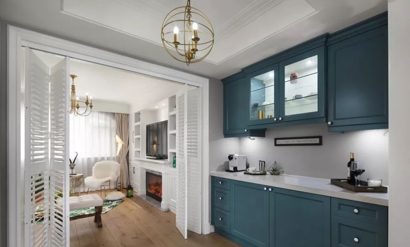 160㎡轻奢美式风：两口之家的宽敞舒适居，休闲、影音区一应俱全 - 家居知识