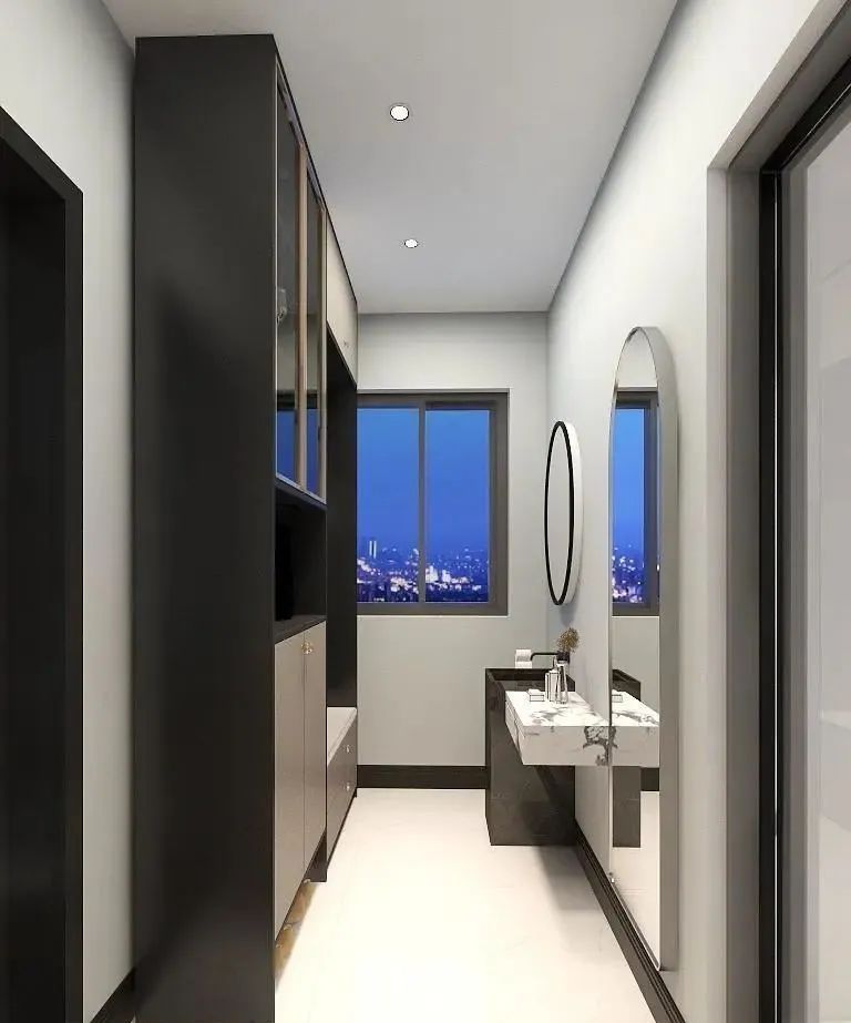 64㎡轻奢两居室：奶咖色为主调，硬软材质碰撞出生活感 - 家居知识