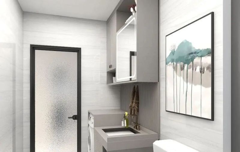 64㎡轻奢两居室：奶咖色为主调，硬软材质碰撞出生活感 - 家居知识