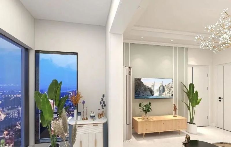 64㎡轻奢两居室：奶咖色为主调，硬软材质碰撞出生活感 - 家居知识