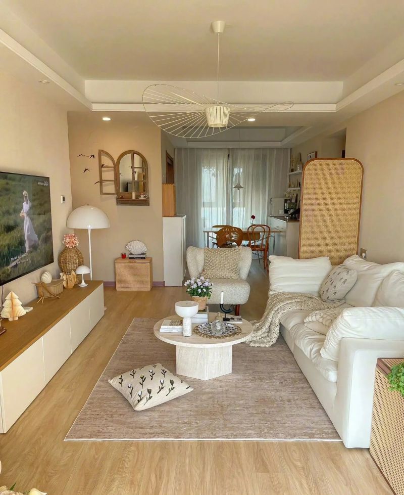 奶油原木风的家,温馨治愈的装修灵感分享 分享/奶油原木风的家 - 家居知识