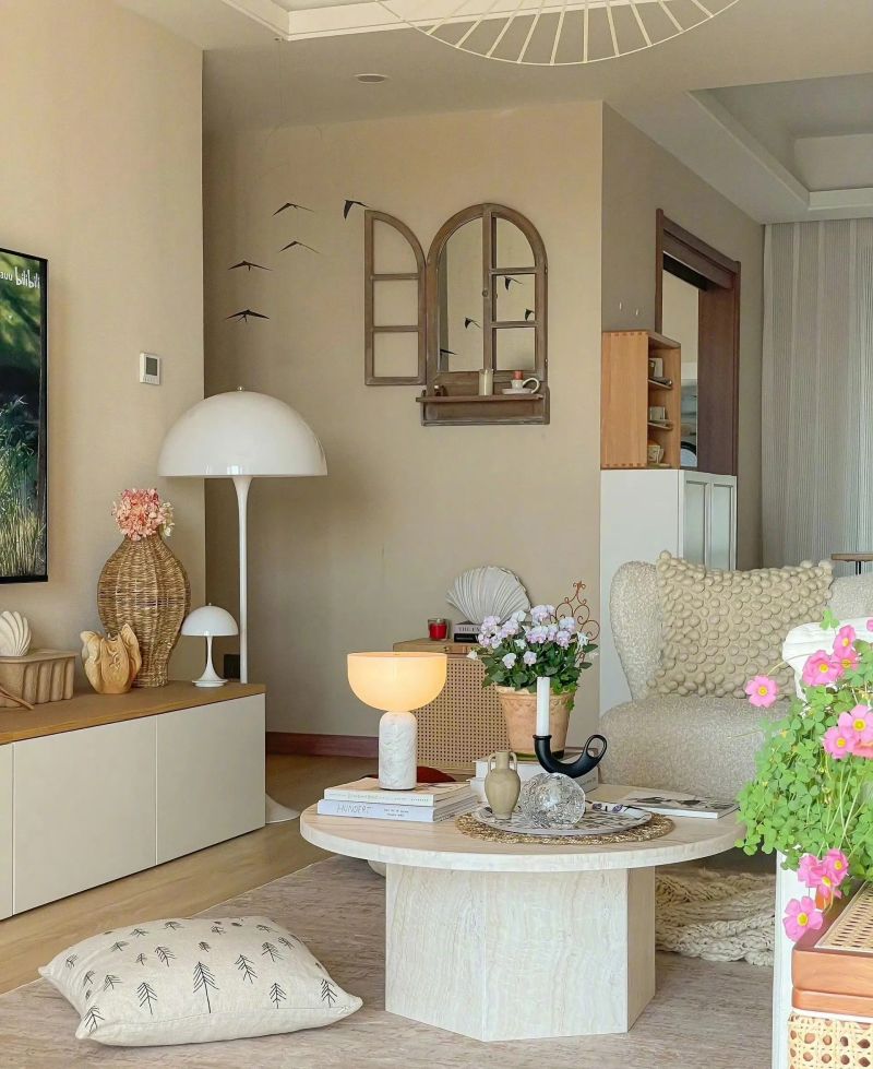 奶油原木风的家,温馨治愈的装修灵感分享 分享/奶油原木风的家 - 家居知识