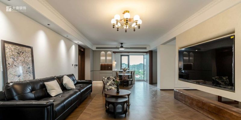 株洲装修设计：140㎡法式中古风实景，克制的优雅 - 家居知识