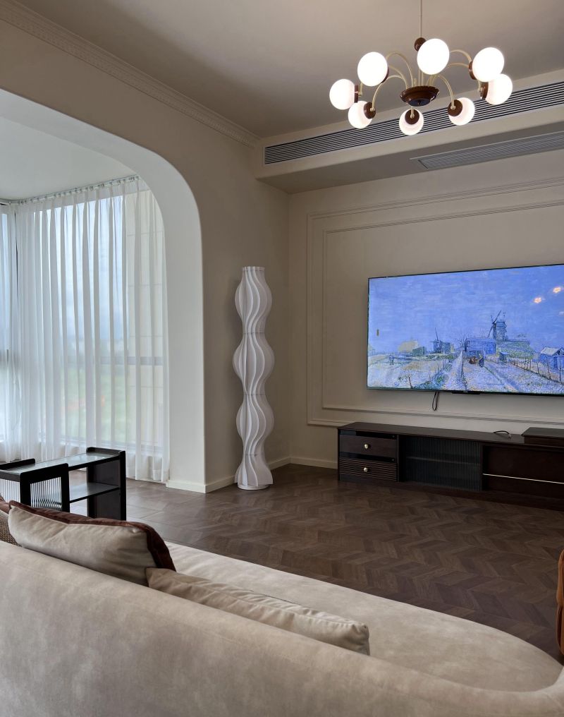 落地实景 | 124㎡拒绝“过度装修”，轻法式复古的高级感拿捏了 - 家居知识