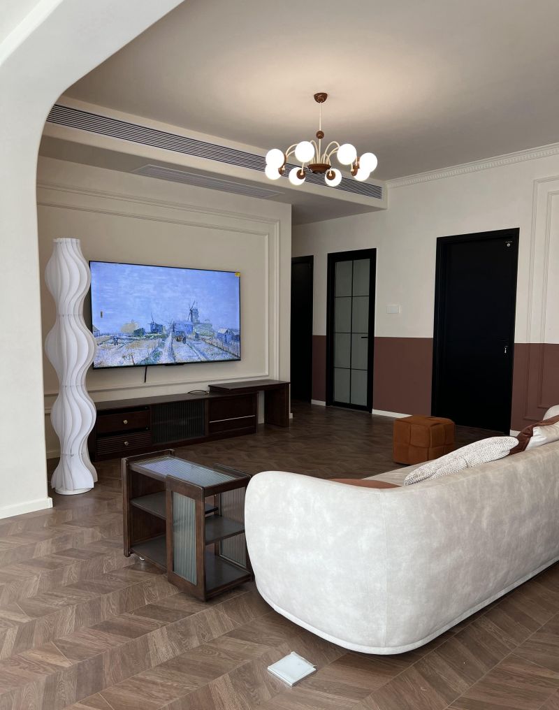 落地实景 | 124㎡拒绝“过度装修”，轻法式复古的高级感拿捏了 - 家居知识