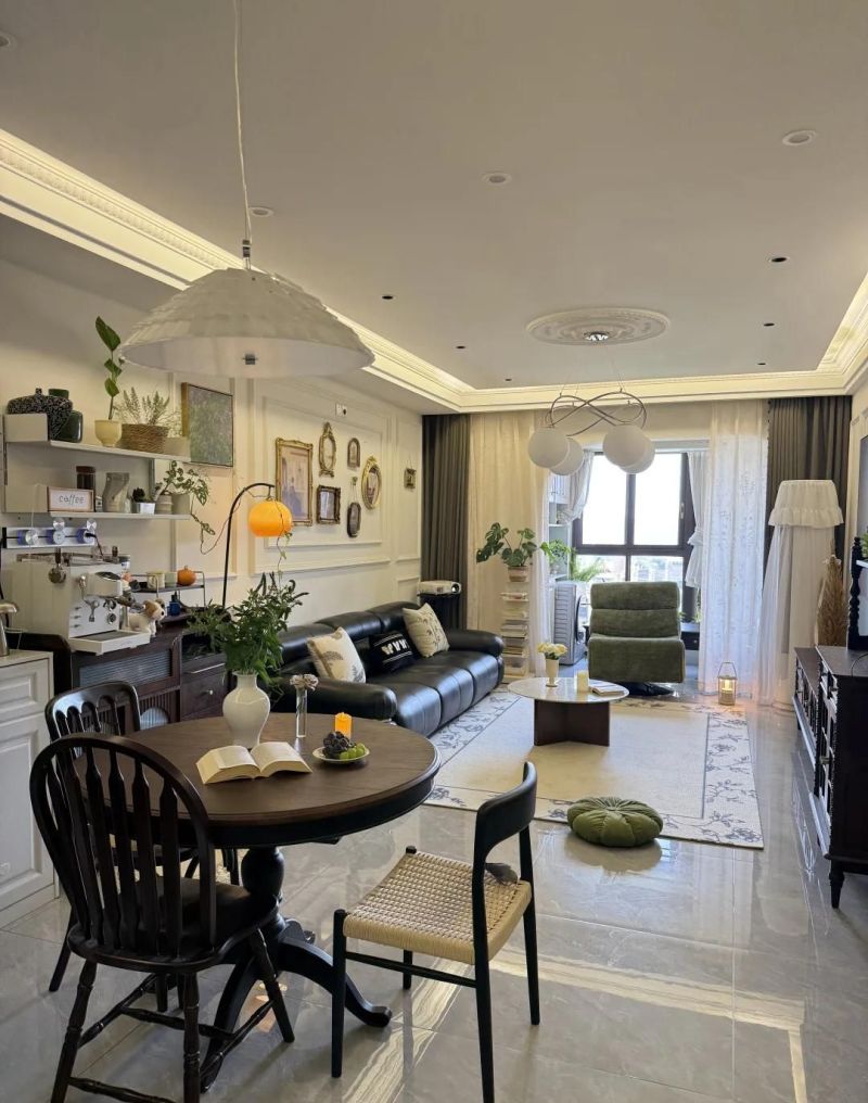 花7w装修的80平小户型，法式复古混搭风，邻居都说好看 - 家居知识